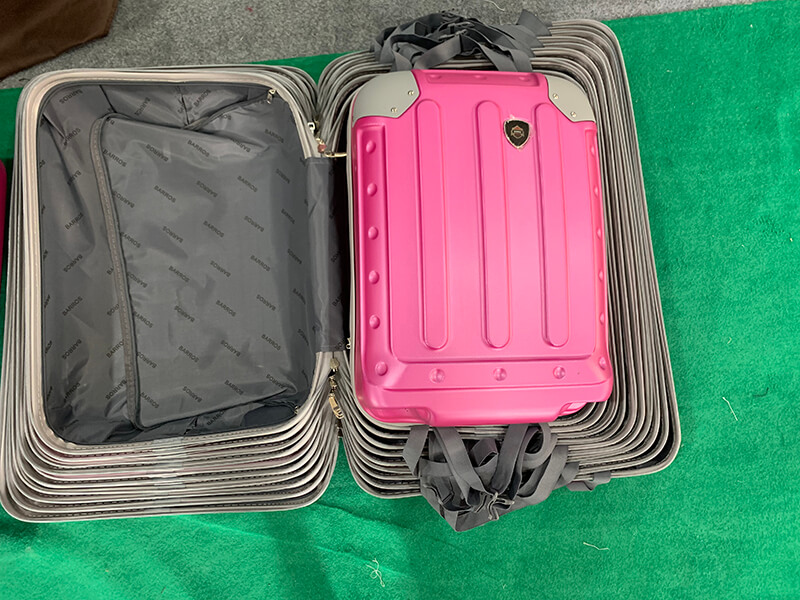 2021 OMASKA 12pcs 16pcs set hot selling CKD (semi finished) ABS luggage  (10)