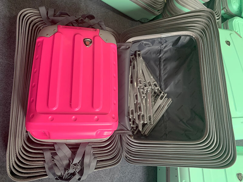 2021 OMASKA 12pcs 16pcs set hot selling CKD (semi finished) ABS luggage  (15)