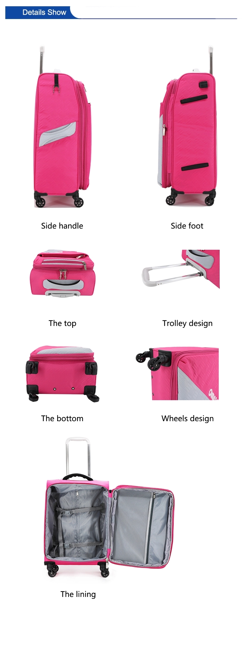 Trolley suitcase set