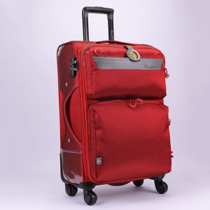 OMASKA LUGGAGE SUPPLIERS CHINA 7019# 20 INCH SPINNER WHEEL NYLON LUGGAGE HIGH QUALITY FACTORY WHOLESALE  (2)