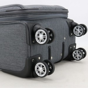 OMASKA SOFT LUGGAGE 3 PIECES SET 20 24 28 INCHES NYLON SUITCASE FACTORY WHOLESALE CUSTOM SUITCASE  (12)